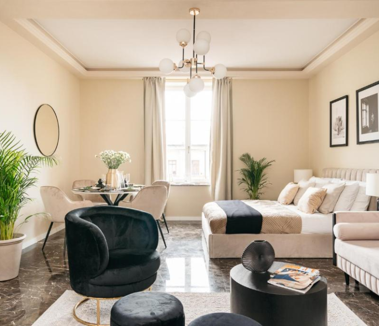 Bogoria Residence – LoftAffair Collection: An Exquisite Blend of Luxury and History in the Heart of Krakow